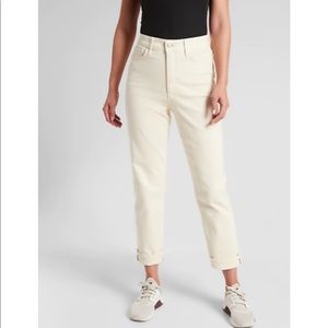 Athleta Flex Straight Leg Ankle Jeans